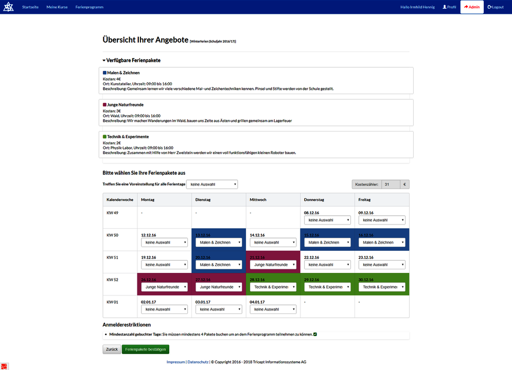 Ferienprogramm startet bei online-ganztagsschule.de