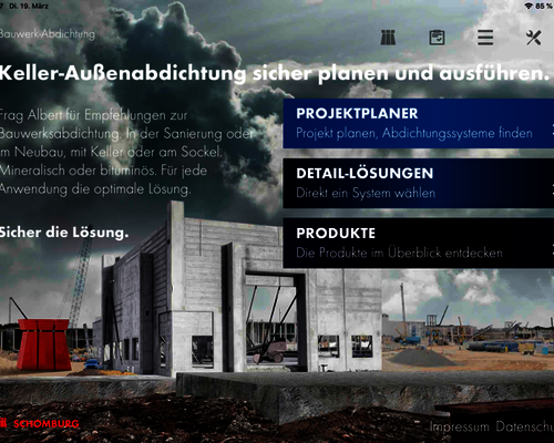 SCHOMBURG-APP mit technischem Update und in englischer Version