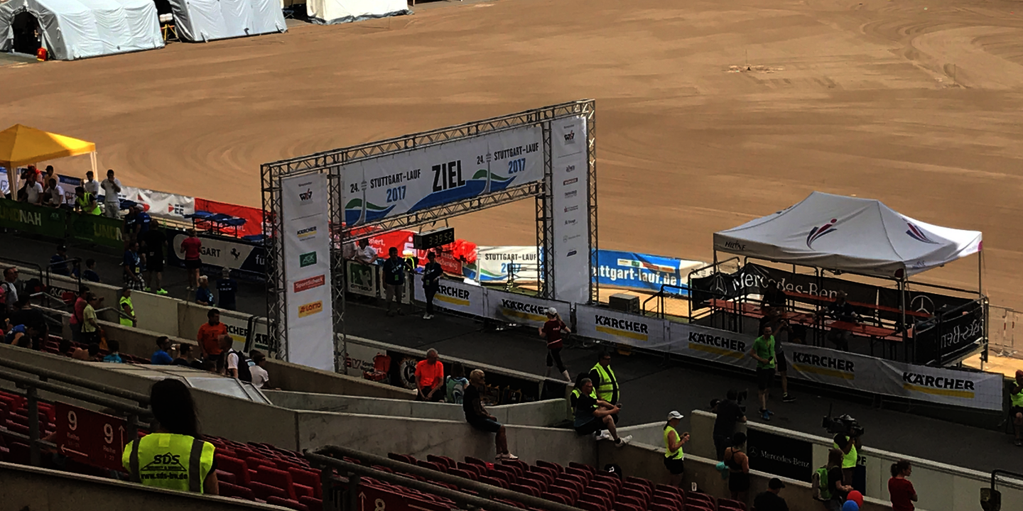 Team-Tricept beim Stuttgart-Lauf vorne mit dabei