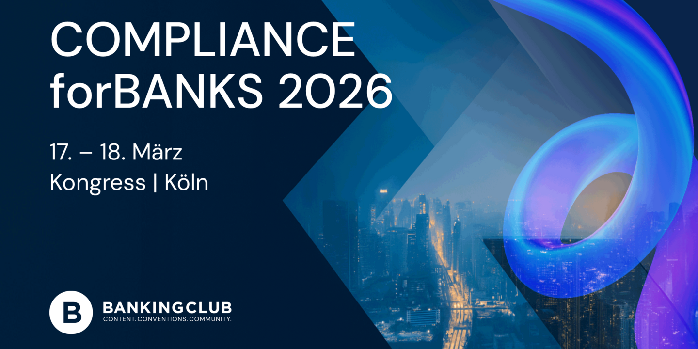17. - 18. März 2026 - COMPLIANCEforBANKS in Köln