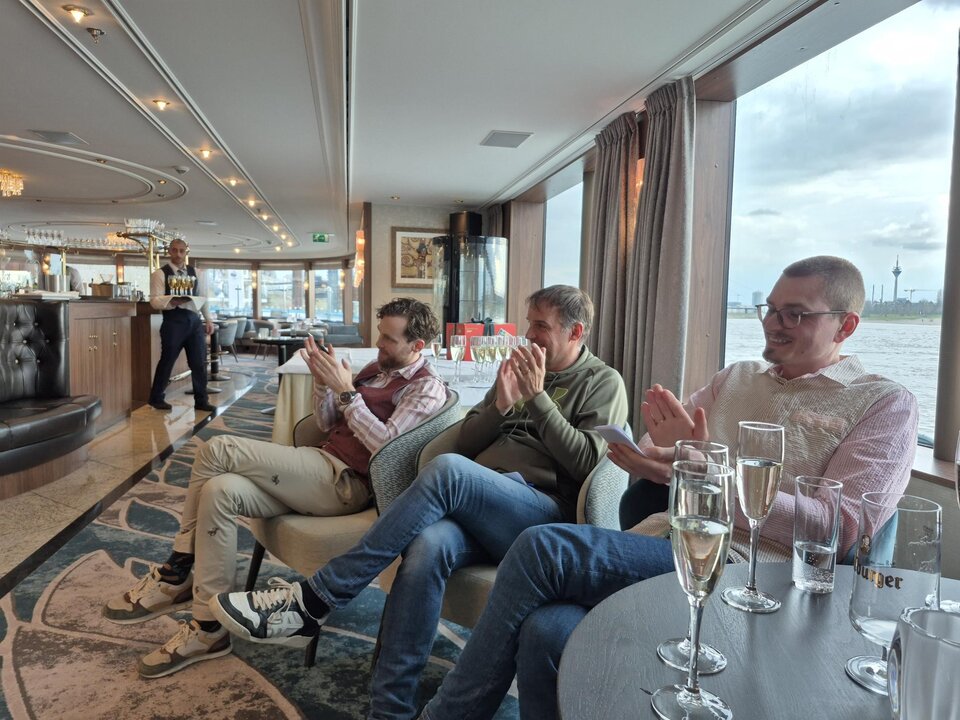 Tricept-Firmenveranstaltung auf der MS Anesha: Drei Tage voller Teamgeist, Austausch und Spirit