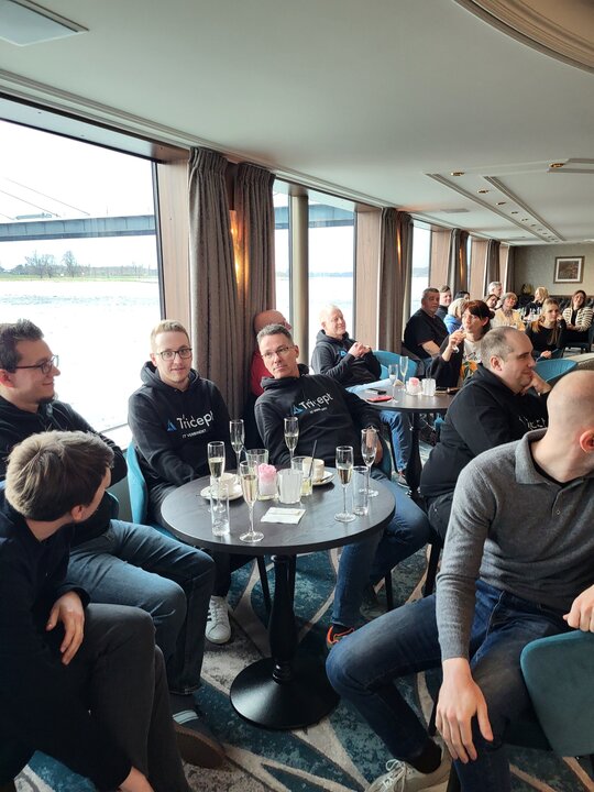 Tricept-Firmenveranstaltung auf der MS Anesha: Drei Tage voller Teamgeist, Austausch und Spirit