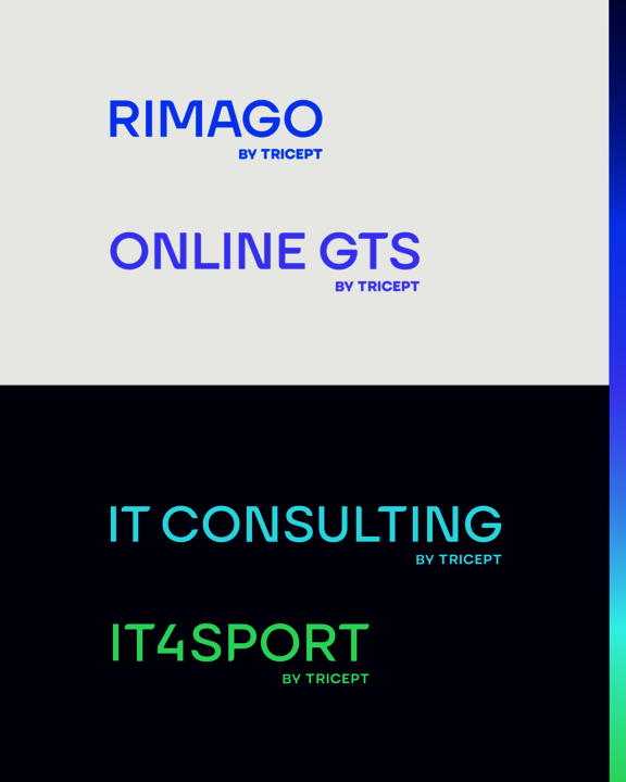 IT4SPORT im neuen Markenlook: Starker Auftritt im Design der TRICEPT AG