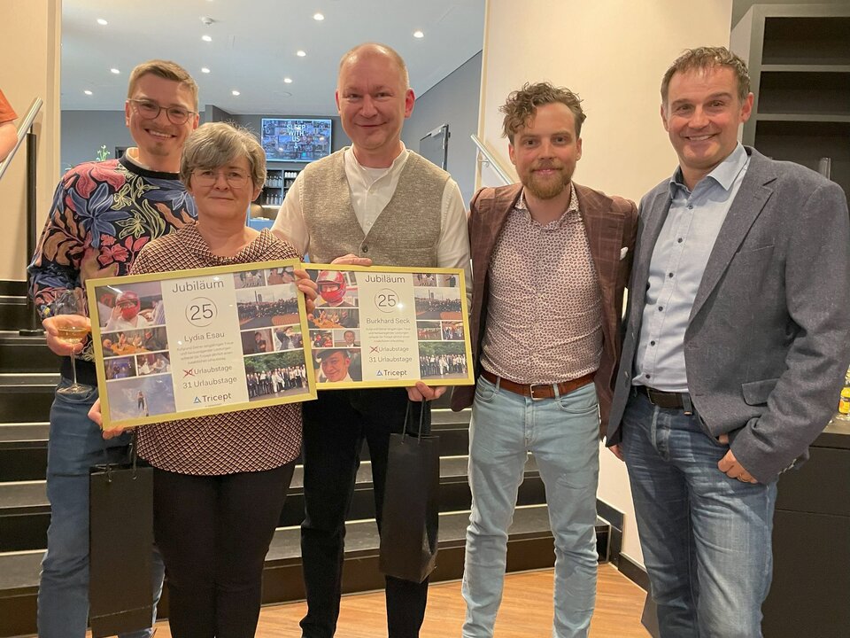 Begegnungen, Jubiläen und Klosterabenteuer: Tricept feiert Gemeinschaft beim Teamevent