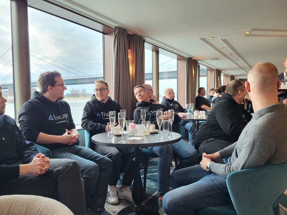 Tricept-Firmenveranstaltung auf der MS Anesha: Drei Tage voller Teamgeist, Austausch und Spirit