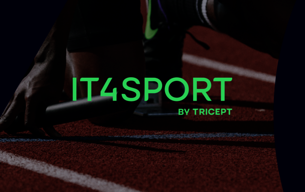 IT4SPORT im neuen Markenlook: Starker Auftritt im Design der TRICEPT AG