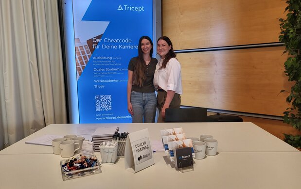 TRICEPT präsentiert sich auf dem Studieninfotag der DHBW Stuttgart